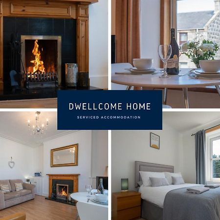 Dwellcome Home Ltd 1 Bed Apt, Half Mile To Union Street Yet Quiet, Free Parking, Fast Wifi, Ideal For Long Term Contractor, Etc Stays, Fully Equipped Kitchen, Regular Housekeeping Option - See Our Site For Assurance Aberdeen Zewnętrze zdjęcie