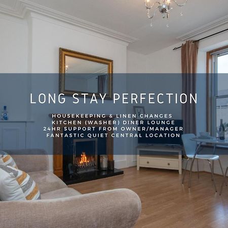 Dwellcome Home Ltd 1 Bed Apt, Half Mile To Union Street Yet Quiet, Free Parking, Fast Wifi, Ideal For Long Term Contractor, Etc Stays, Fully Equipped Kitchen, Regular Housekeeping Option - See Our Site For Assurance Aberdeen Zewnętrze zdjęcie